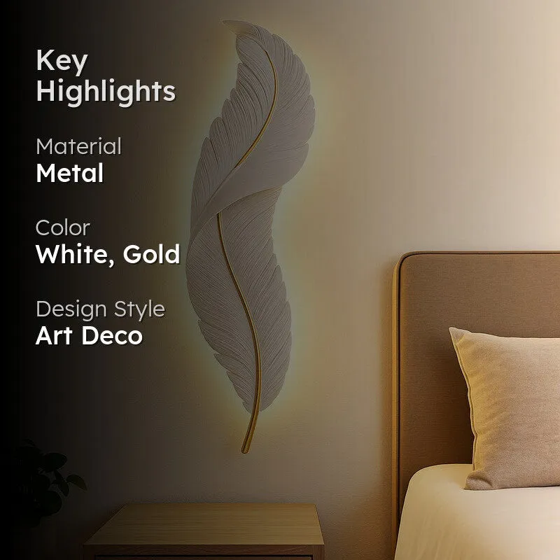 Feathera Metal Wall Lamp media 2