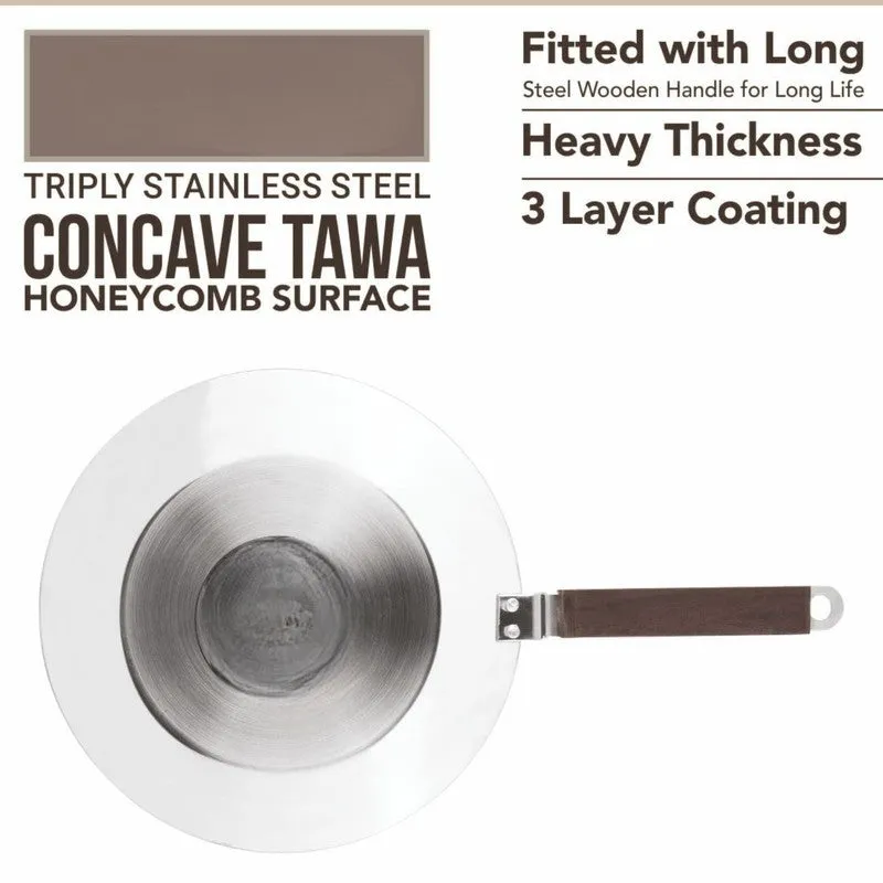 Triply Stainless Steel Roti Tawa media 4