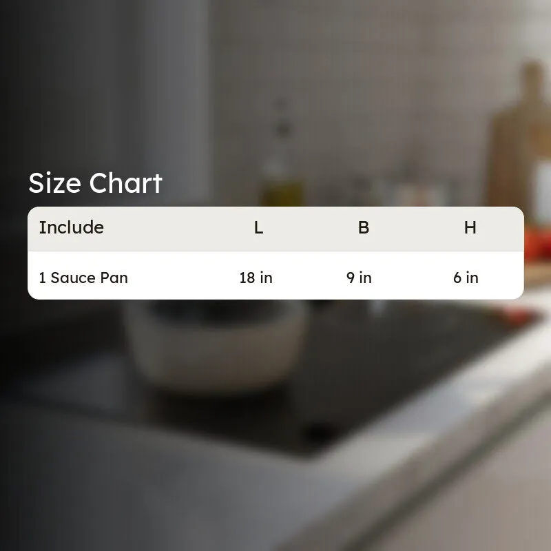 Cumin Co Enamel Cast Iron Sauce Pan (1500 mL) - White media 13
