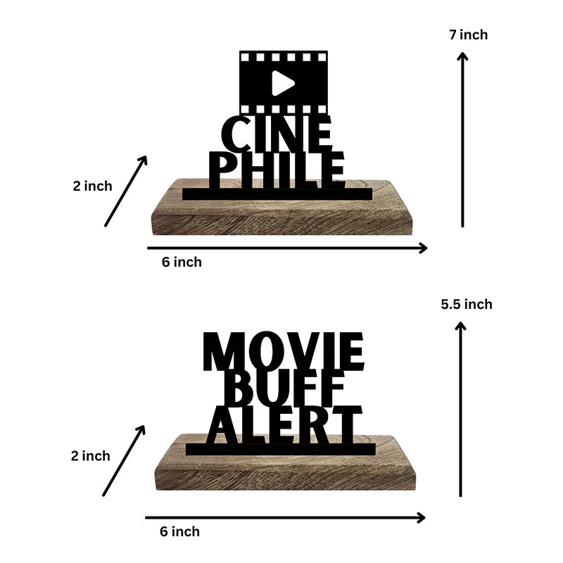 Cinephile Showpiece - Set Of Two media 5