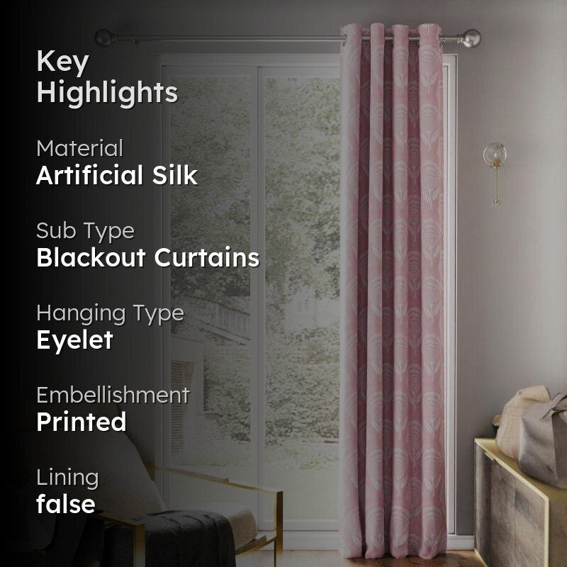 Fasho Charm Curtain - Pink media 2