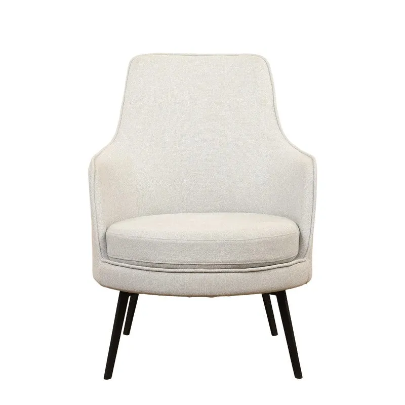 Trendra Neem Wood Lounge Chair - Grey media 5