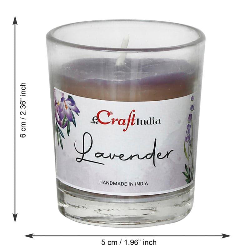 Seema Lavender Scented Candle - Set Of Two media 5