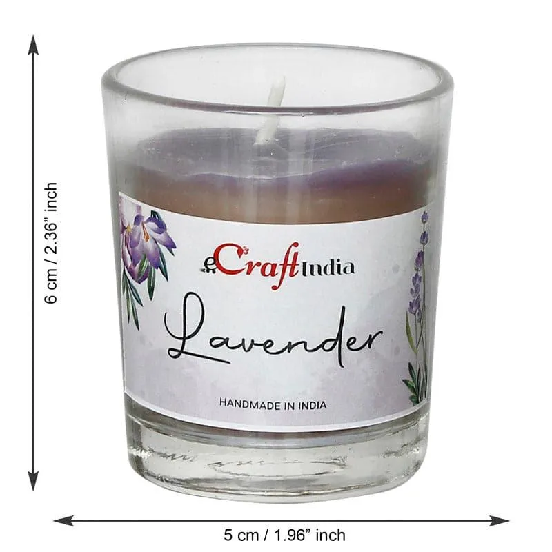 Seema Lavender Scented Candle - Set Of Two media 5