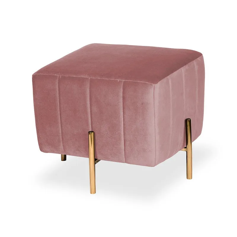 Zevion Softara Ottoman - Pink media 4