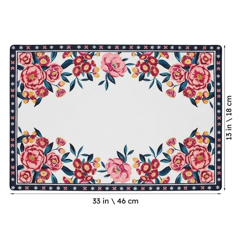 Poppy Petals Placemat - Set Of Six media 5