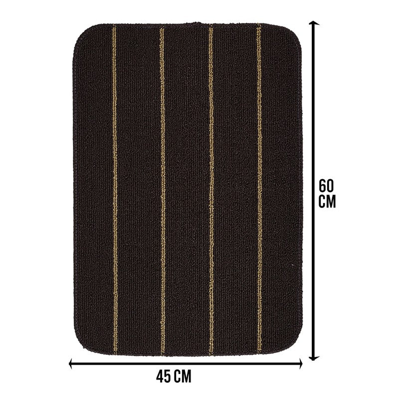 CozyLines Kitchen Floor Mats (Brown) - Set of Two media 6