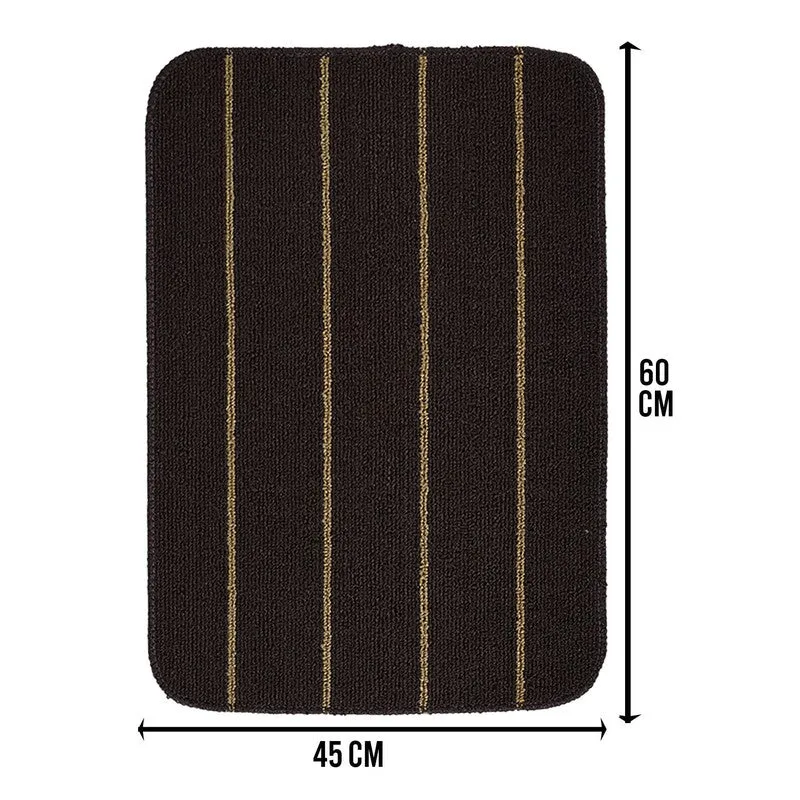 CozyLines Kitchen Floor Mats (Brown) - Set of Two media 6