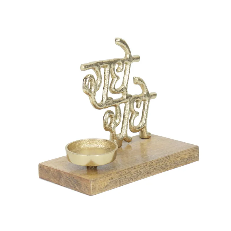 Radhe Radhe Festive Tealight Candle media 4
