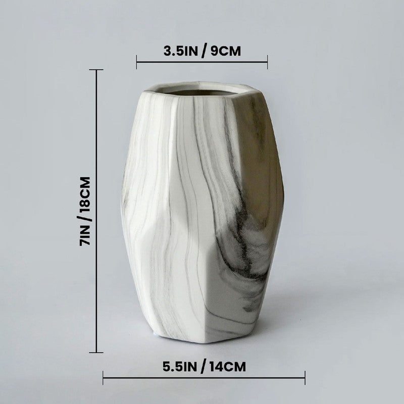Marble Flow Contemporary Vase media 8