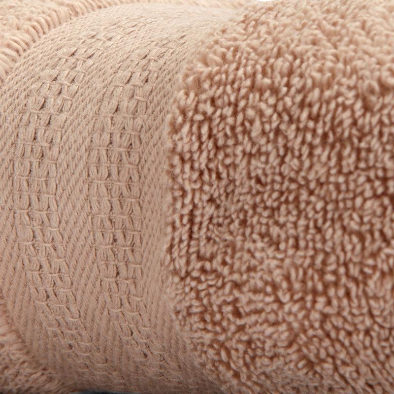 Miorah Hand & Face Towel Combo (Beige) - Six Piece Set media 4