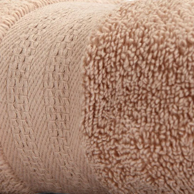 Miorah Hand & Face Towel Combo (Beige) - Six Piece Set media 4