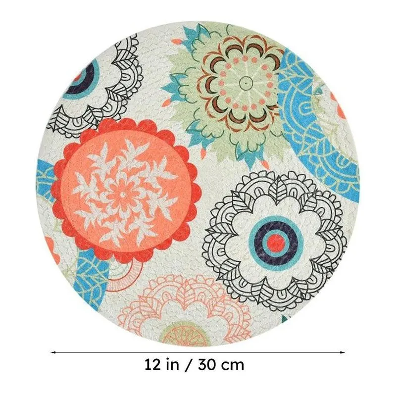 Akshi Round Placemat - Set Of Six media 5