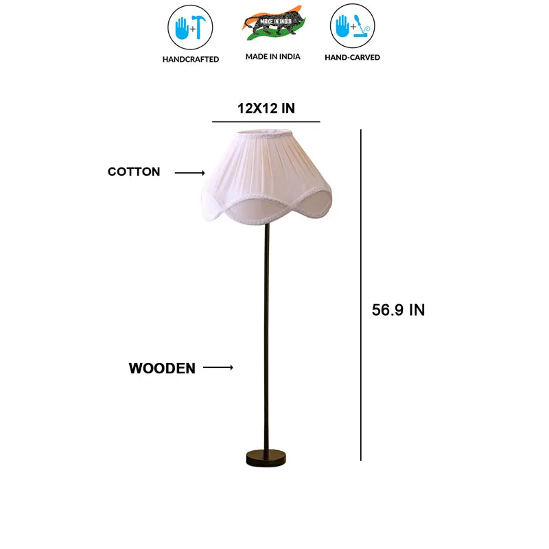 Valencia Rodin Floor Lamp - White media 8