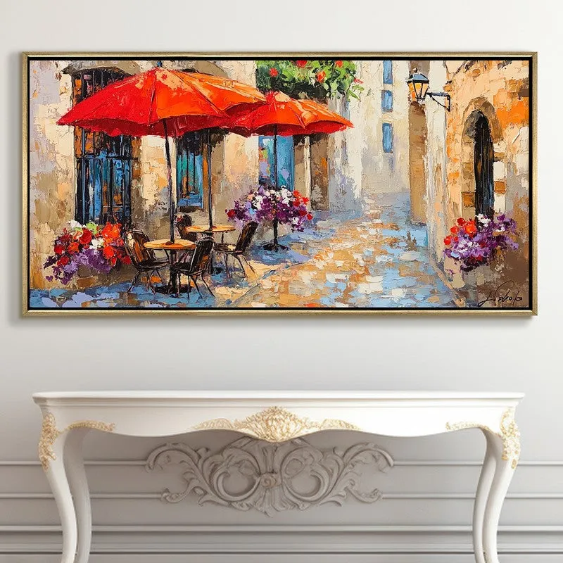 Sunlaced Canvas Wall Painting With Frame media 5