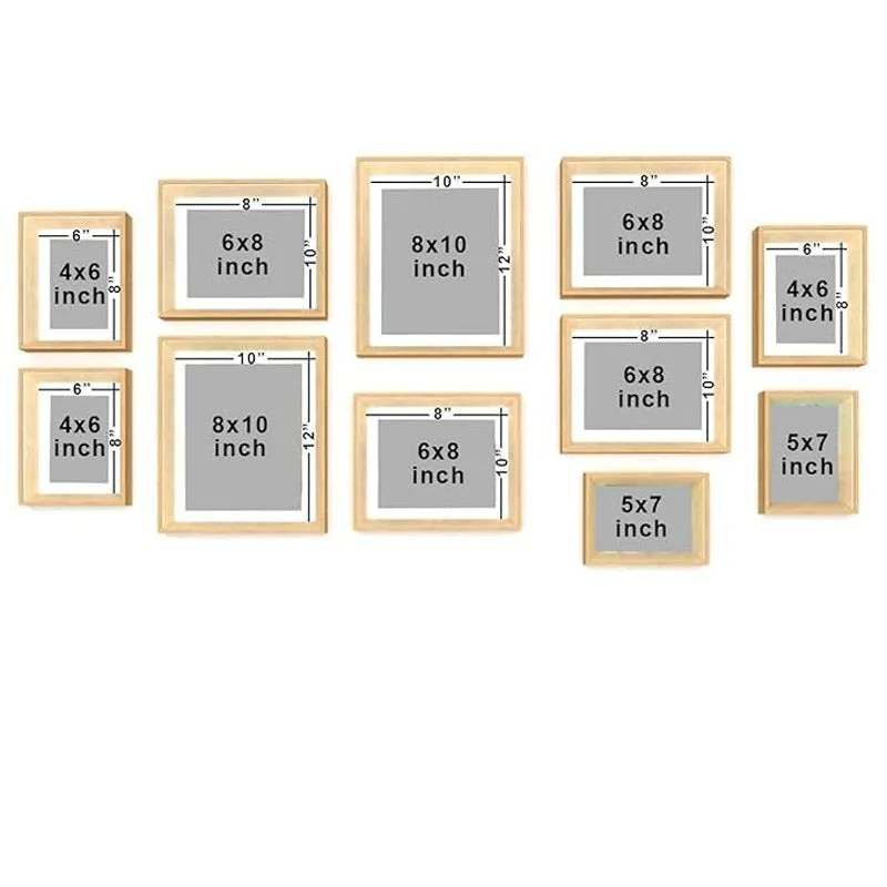Portio Wooden Photo Frame - Set of Eleven media 7
