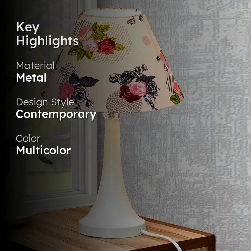 Aneiro Rosa Metal Table Lamp - Multicolor media 2