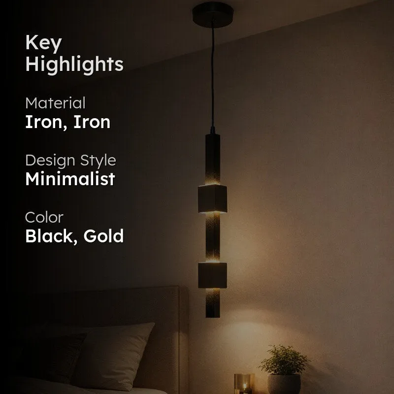 Rodra Block Iron Ceiling Lamp media 2