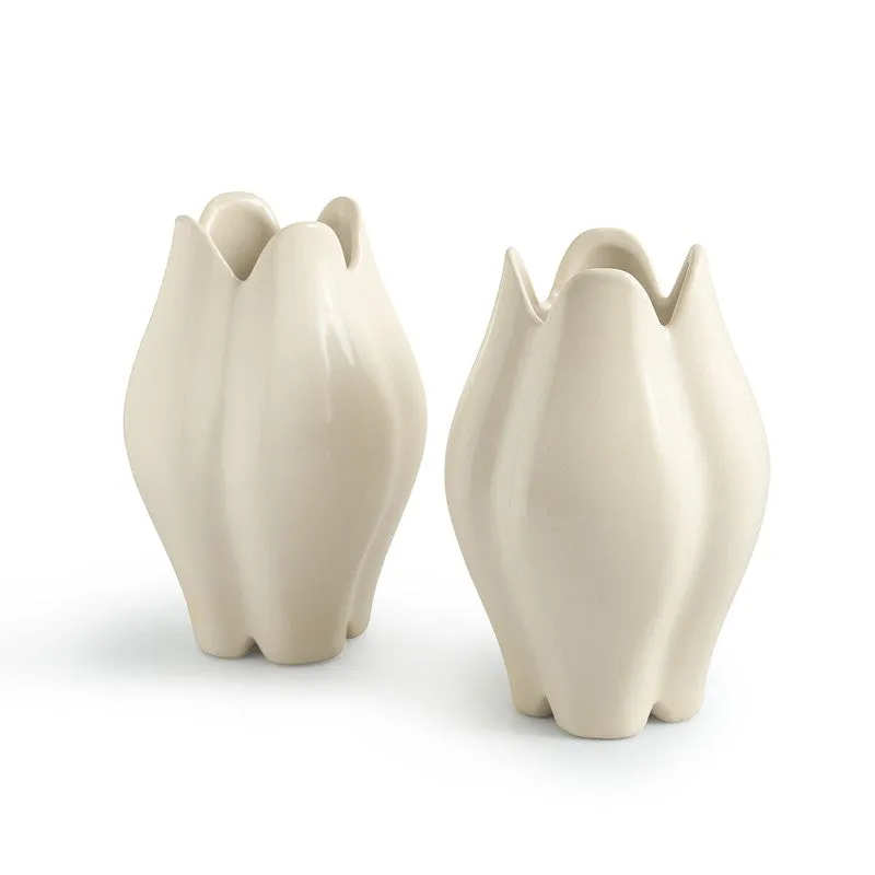 Amara Ceramic Vase - Set Of Two media 3