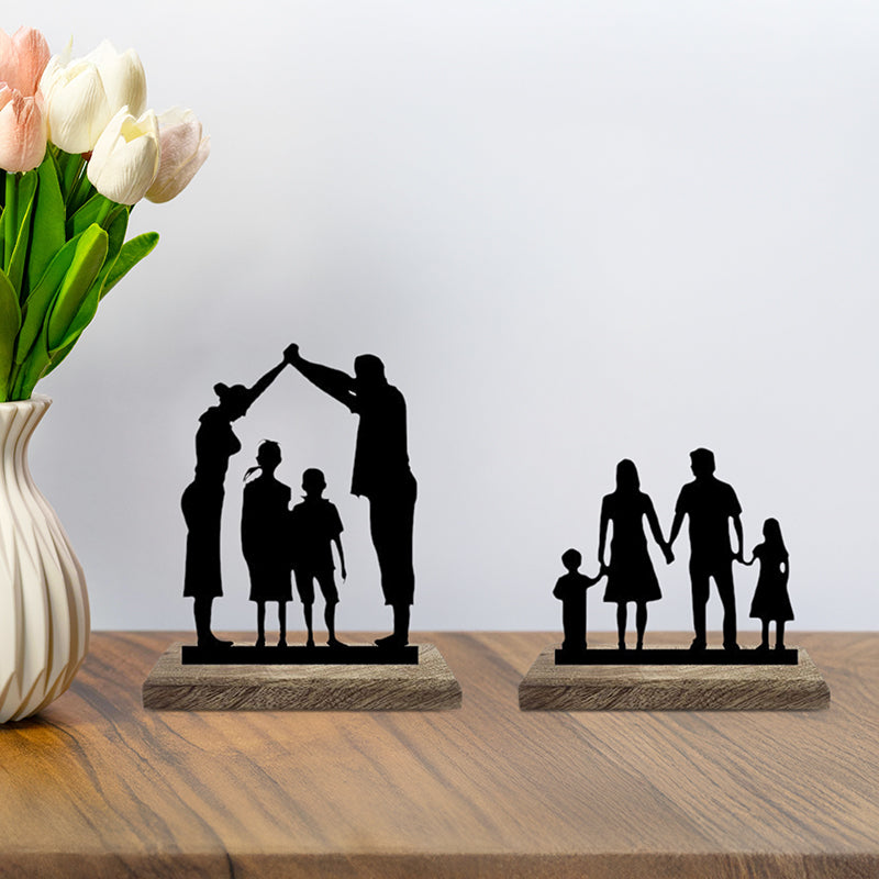 Family Showpiece - Set Of Two