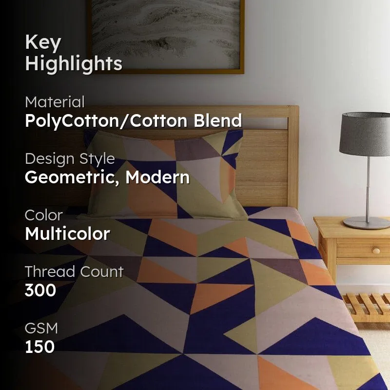 Abstract Sorae Bedsheet - 150 GSM media 2