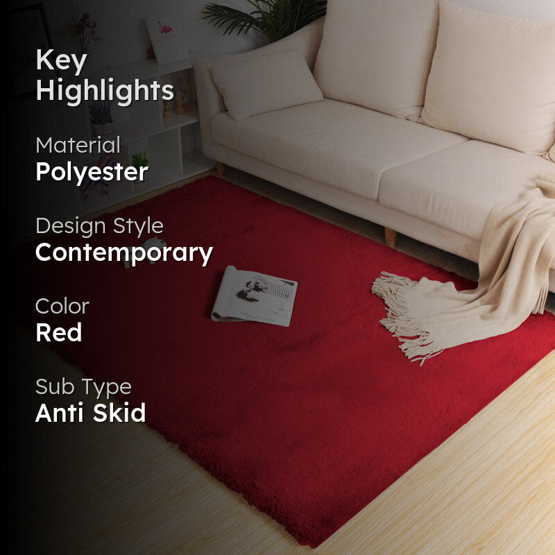 Floratex Anti-Skid Carpet - Red media 2