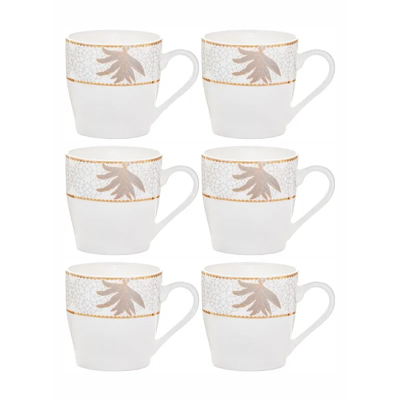 Serene Bone China Tea Cup (180 mL Each) - Set Of Six media 4