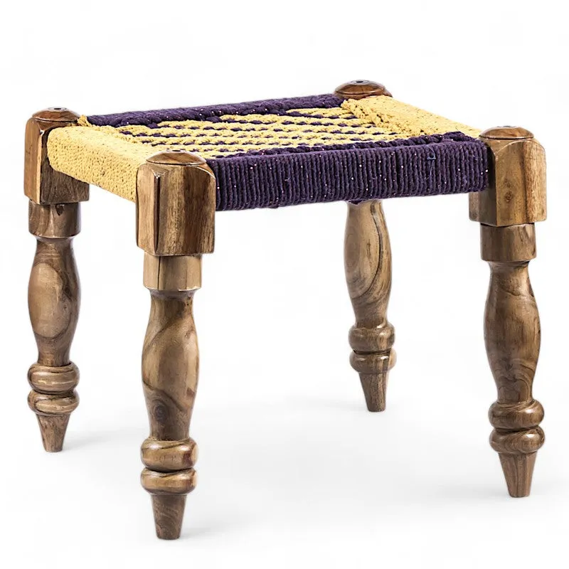 Izeno Sheesham Wooden Bench - Yellow,Brown media 4