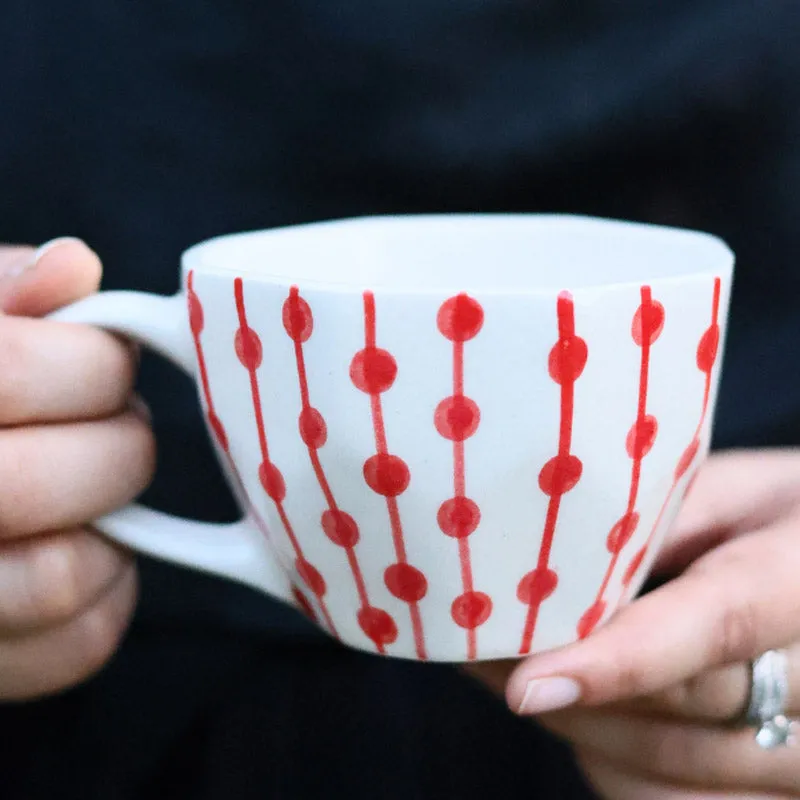 Fileny Ceramic Tea Cup (200 mL Each) - Set of Two media 1