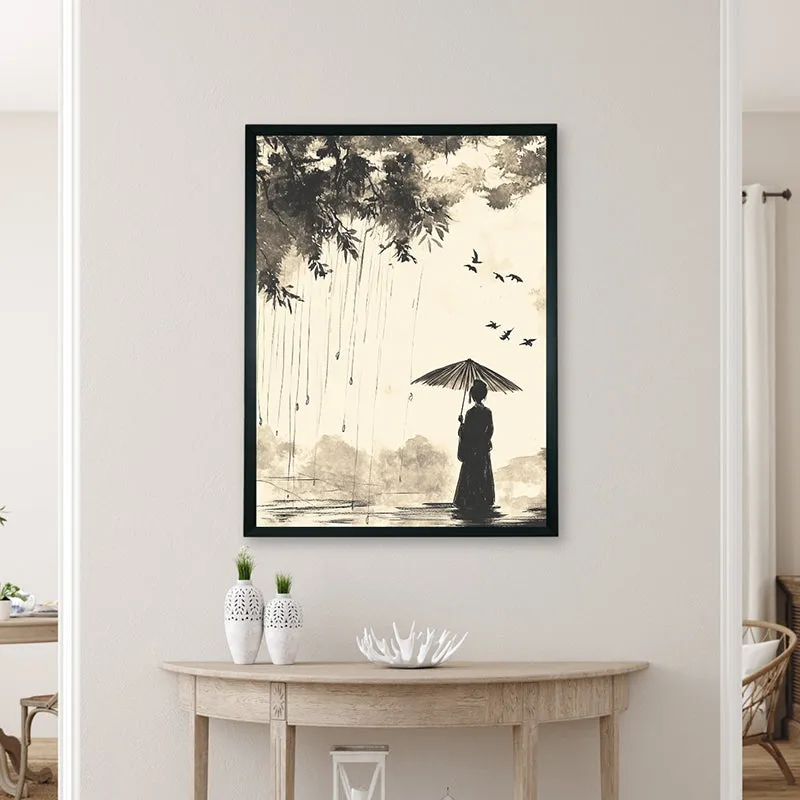 Rainy Days Wall Art With Resin Frame media 4