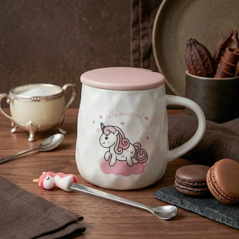 Unicorn Stroll Ceramic Coffee Mug (350 mL) media 4
