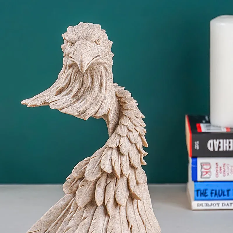 Sky Sovereign Eagle Showpiece - Beige media 7