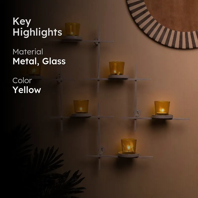 Terra Luminaire Votive Trio (Yellow) - Set Of Two media 2