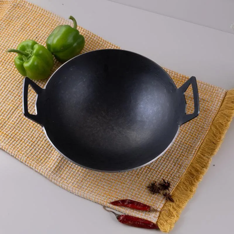 Ebony Induction Safe Kadhai - 1800 mL / 11 Inches media 3