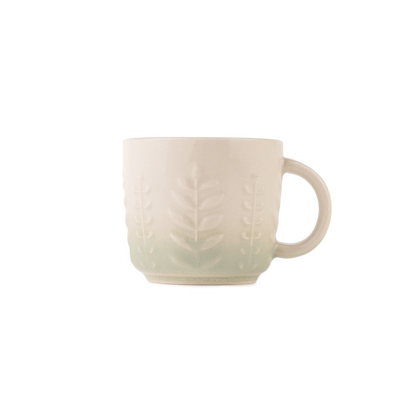 Calista Porcelain Tea Cup (200 mL Each,Green) - Set Of Six media 6