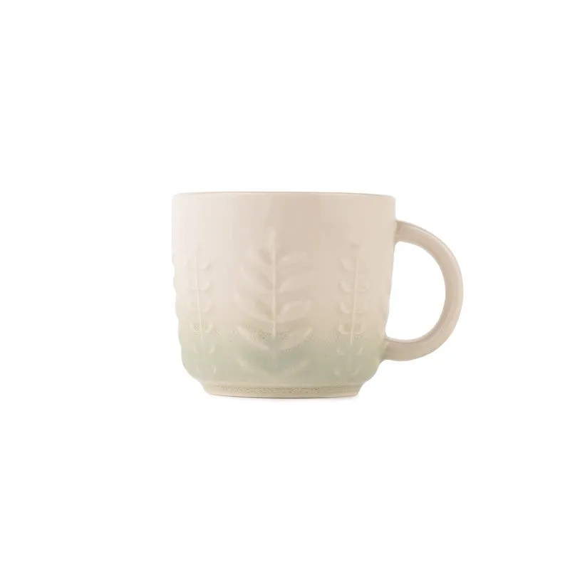 Calista Porcelain Tea Cup (200 mL Each,Green) - Set Of Six media 6