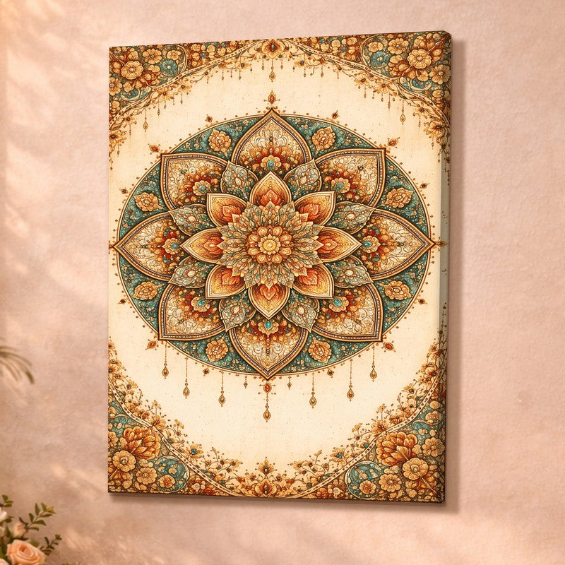 Royal Mandala Canvas Wall Art & Paintings media 4