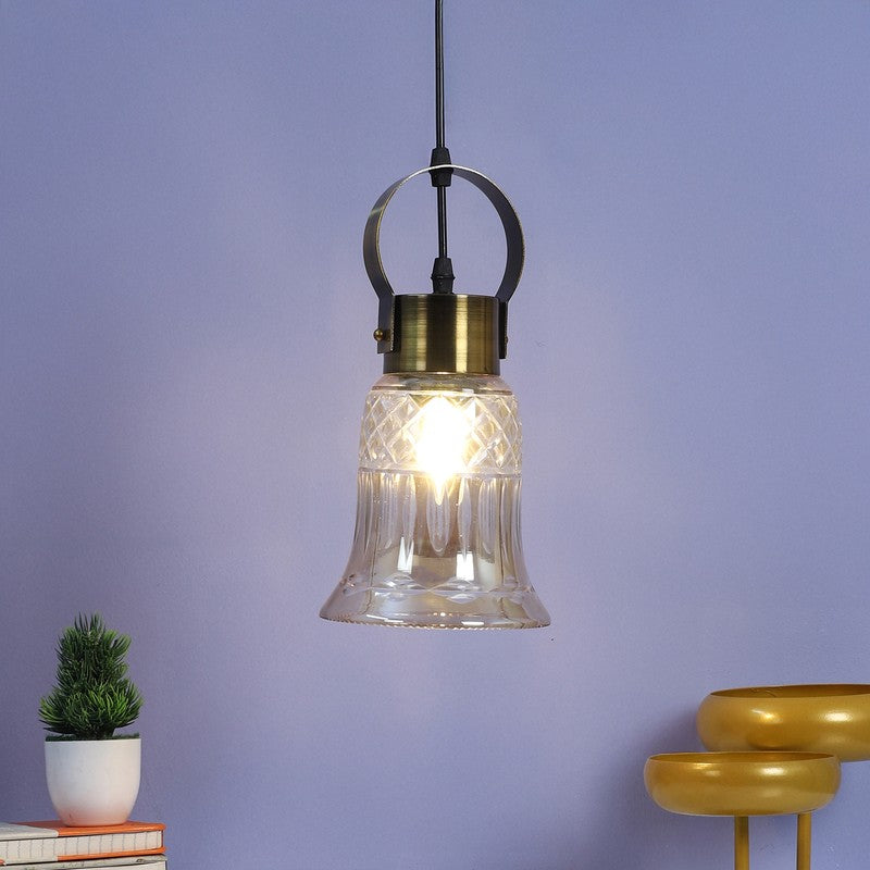 Aurora Faceted Pendant Glass Ceiling Lamp