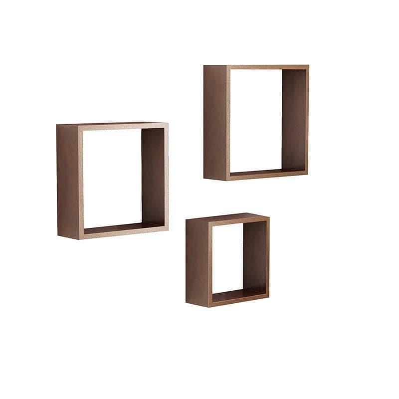 Aura Wall Shelf - Brown - Set Of Three media 3