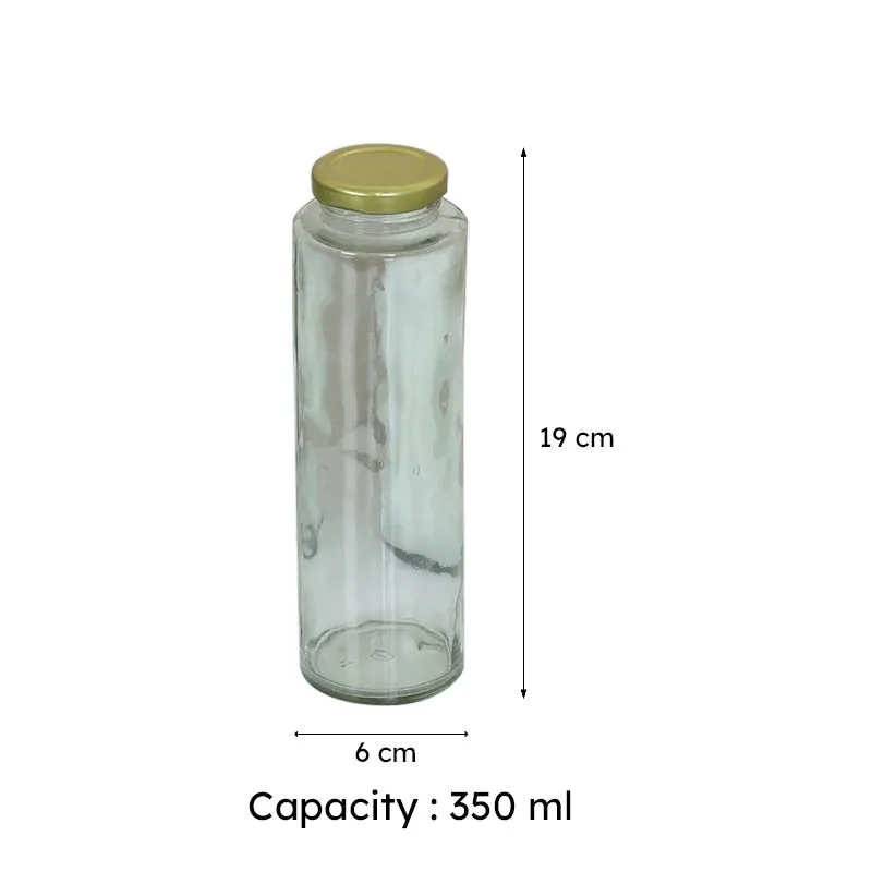 Ellaria Glasses Storage Bottle (350 mL Each) - Set Of Eight media 9