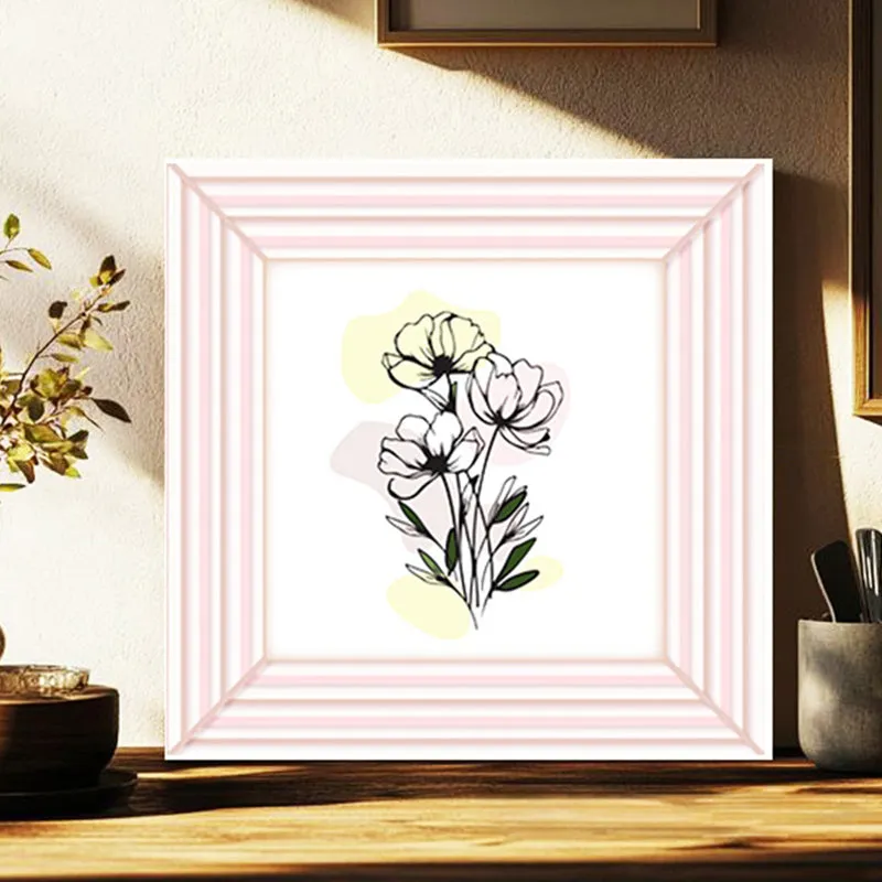 Blushing Buds Wall Art media 1