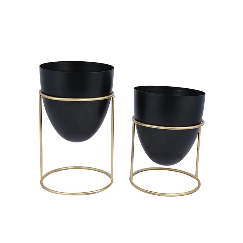 Gina Planter With Stand - Set Of Two media 3