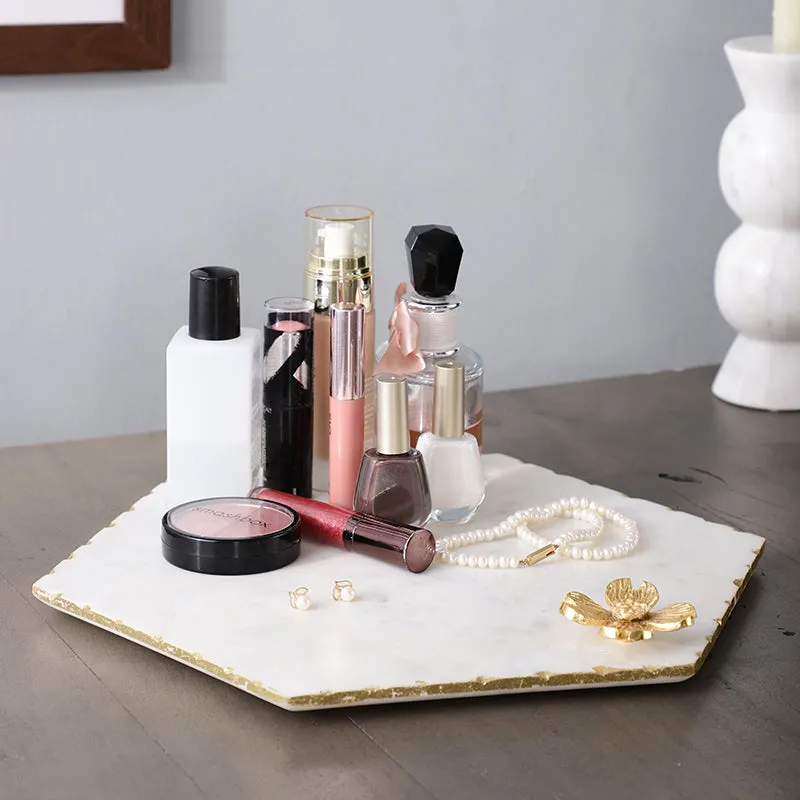 Gild Rivage Marble Platter media 3