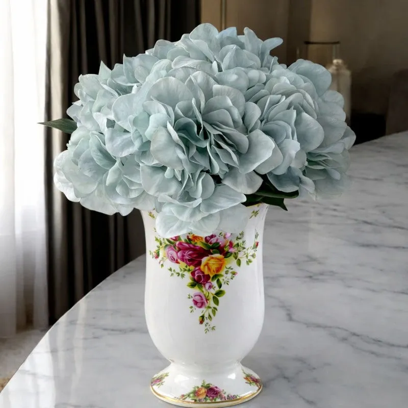 BlueHydra Polyester Artificial Flower - Set Of Four media 1