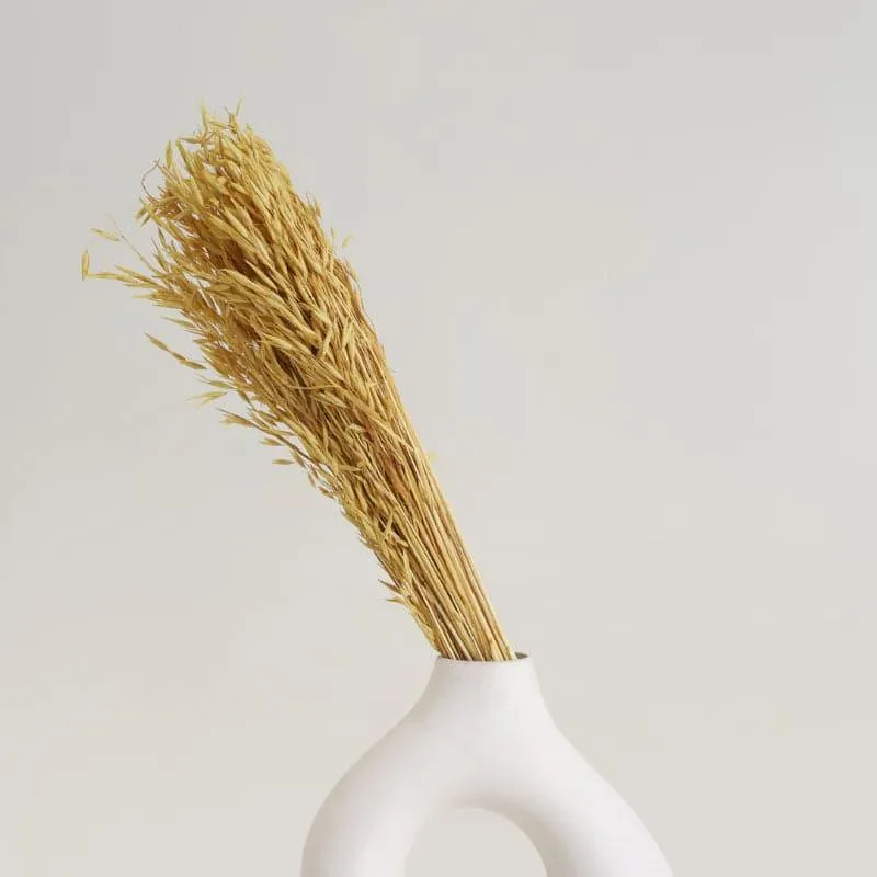 Hazo Millet Grass Dried Havana Grass Bunch - Yellow media 1