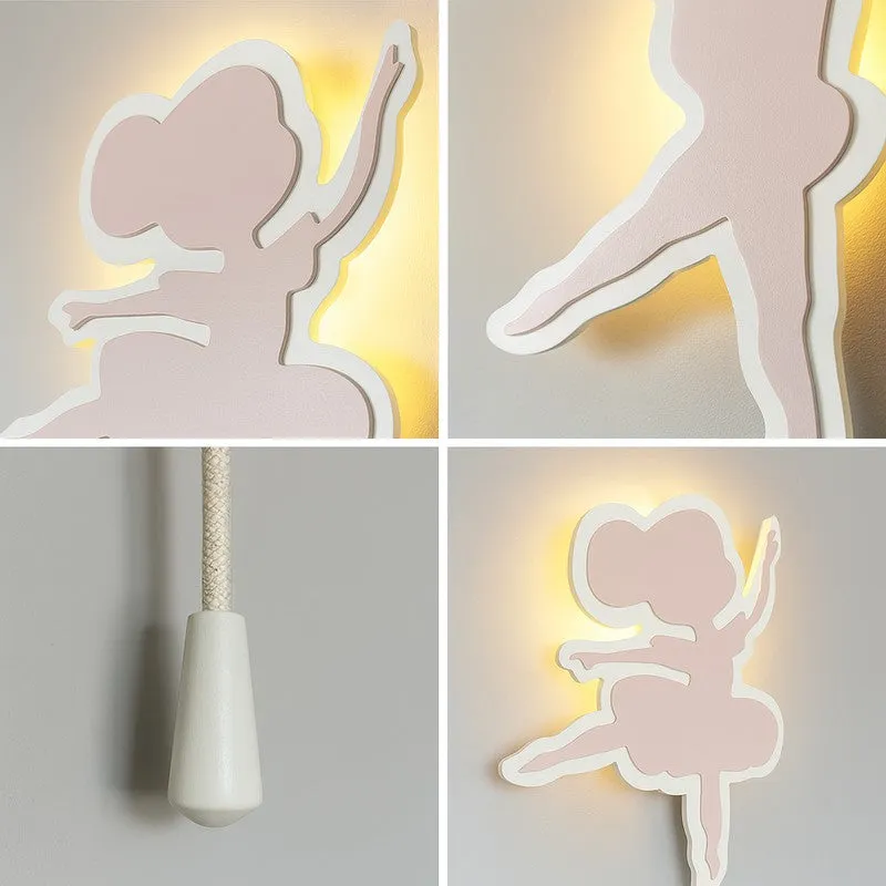 Twinkle Ballerina Battery Operated MDF Wall Lamp media 6