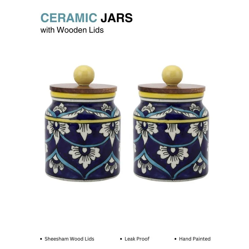 Classic Designer Jar for Everyday Use (550 mL Each) - Set Of Two media 3