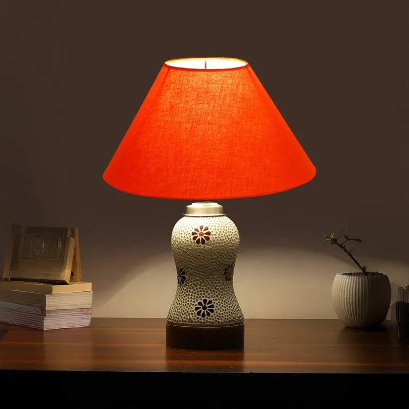 Texora Wooden Table Lamp - Multicolor media 1