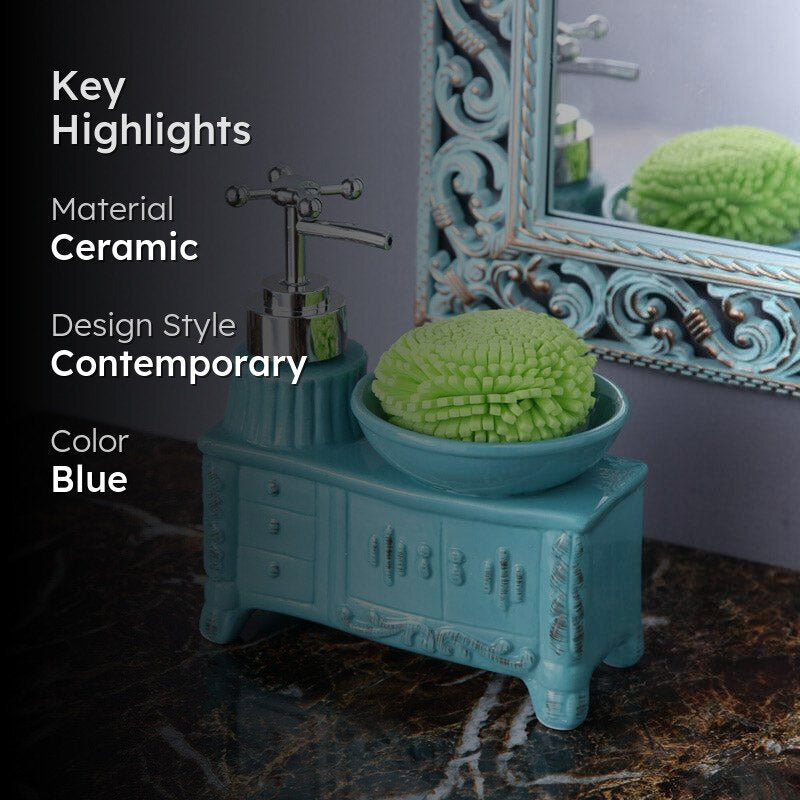 Vanity Magic Soap Dispenser - Blue media 2