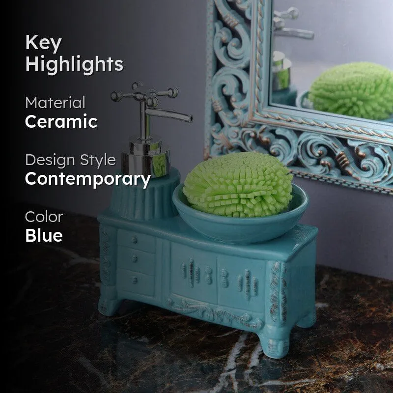 Vanity Magic Soap Dispenser - Blue media 2